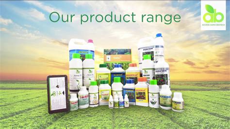 Access Agro Biotech Products Youtube