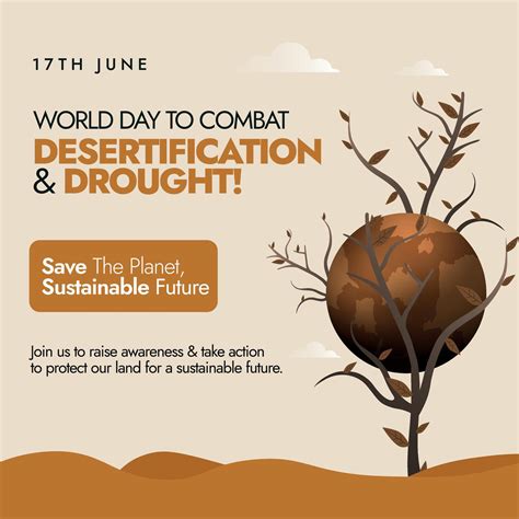 World Day To Combat Desertification And Drought 17th June Day To