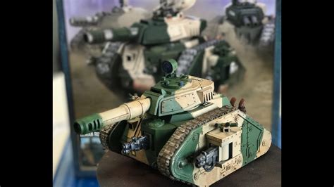 Building The Warhammer 40k Leman Russ Vanquisher Weathered For Game