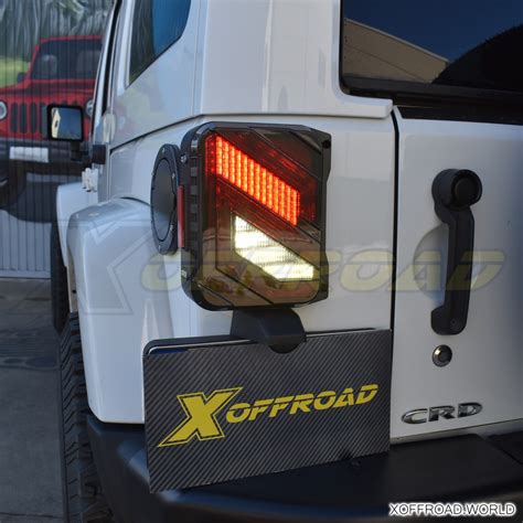 Kit De Feux Arri Re Led Fum Ue Jeep Wrangler Jk Serie Vector