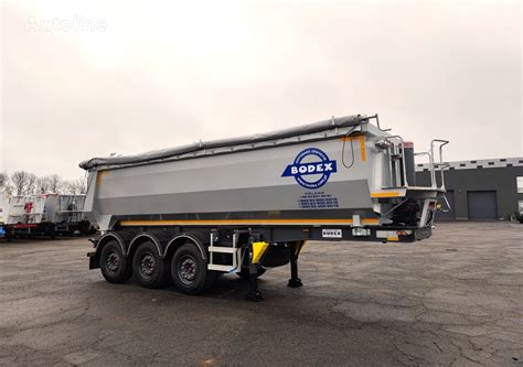 Bodex KIS 3B Tipper Semi Trailer For Sale Ukraine Zvenigorodka UV33456