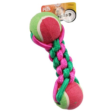 Fancy Pets Juguete Para Perro Pesa De Hilo Con 2 Pelotas De 21 Cm