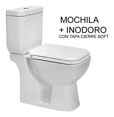 Nuevo Combo Inodoro Largo Dep Sito Asiento Soft Close Mercadolibre