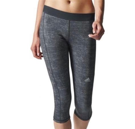 Adidas Techfit Capri Leggings Womens Fashion Activewear On Carousell