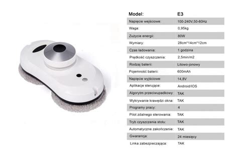 Robot Do Mycia Okien COBBO E3 Sklep Inteligentny Dom