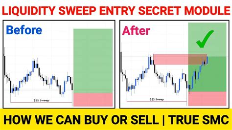 LIQUIDITY SWEEP ENTRY MODULE BIG SECRET TRUE SMC YouTube