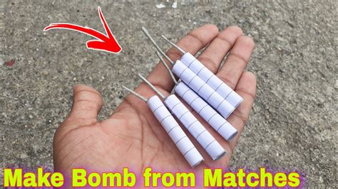 How to Make Bijli Bomb From Matches (Easy Method) - YouTube