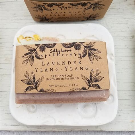 Lavender Ylang Ylang Handmade Soap 100 Natural In 2020 Ylang