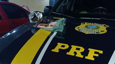 Prf Apreende Arma De Fogo E Droga E Prende Foragido Da Justi A Pelo