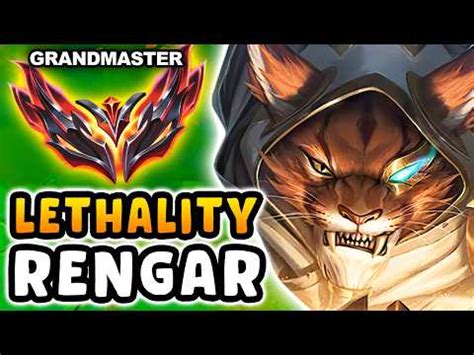 Nightblue3 Rengar Dominates In Grandmaster With Lethality Build