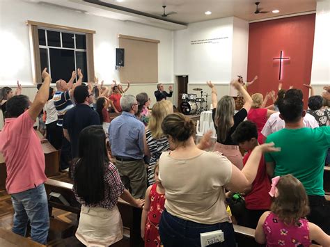 Fotos Culto Especial sobre Unidade Igreja Metodista em Caçador SC