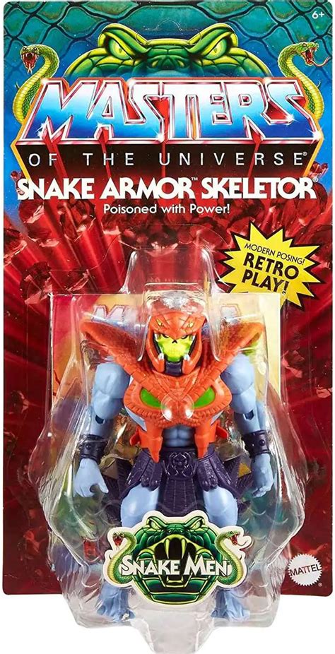 Masters Of The Universe Snake Armor Skeletor 5 5 Action Figure Mattel