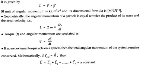 Systems Of Particles And Rotational Motion Class 11 Notes Physics Chapter 7 Learn Cbse