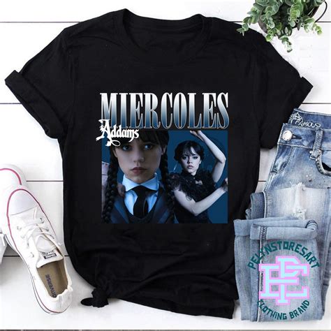 Camiseta Addams del miércoles Camisa de baile Addams del miércoles