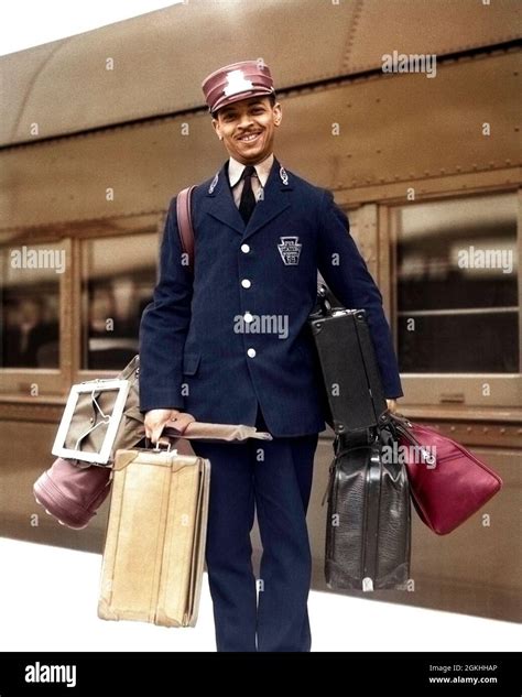 African american train workers hi-res stock photography and images - Alamy