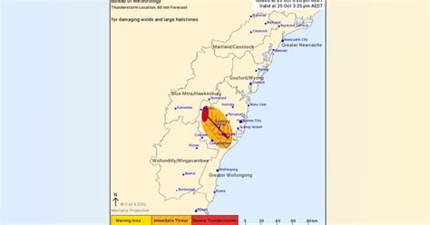 severe thunderstorm warning