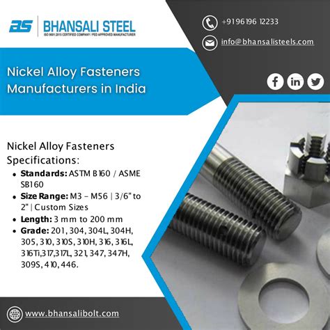 PPT Stainless Steel Fasteners Mild Steel Fasteners Alloy Steel