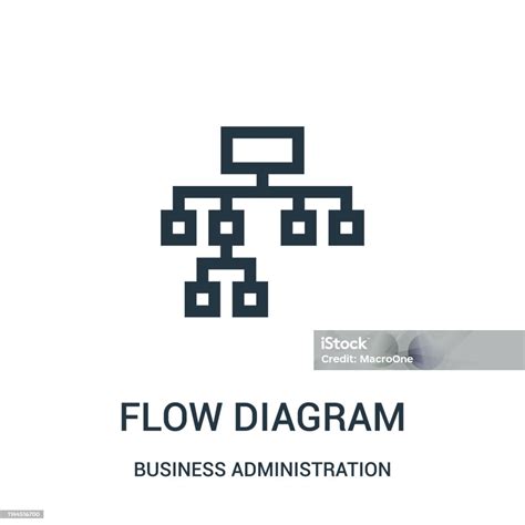 Stock Ilustrace Vektor Ikony Vývojového Diagramu Z Kolekce Obchodní Správy Vektorová Ilustrace