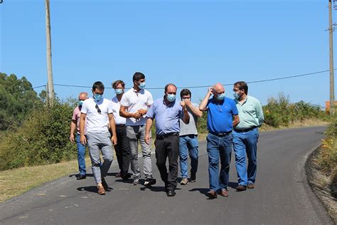 Cm Ponte De Lima Executivo Municipal Visita Empreitada De