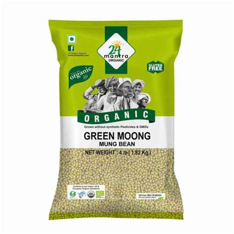 Buy 24mantra Green Moong 4 Lbs Manpasand Quicklly