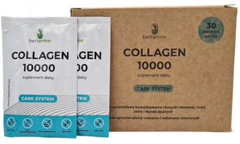 Betterme Collagen Z Kwasem Hialuronowym I Witamin C Mg Saszetek