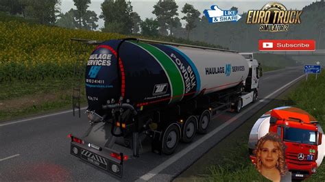 Euro Truck Simulator Owned Feldbinder Silo Trailer V