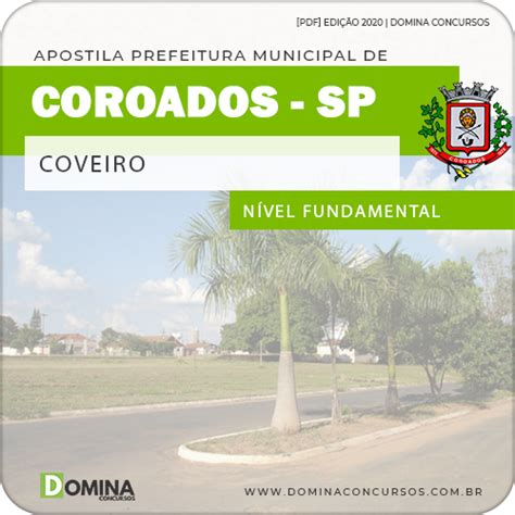 Apostila Concurso Público Pref Coroado SP 2020 Coveiro