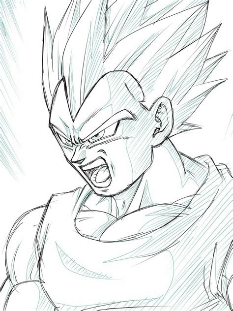 Como Desenhar O Vegeta Vegeta Desenho Dragon Ball Z Desenhos Dragonball