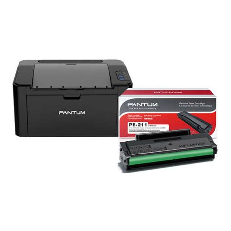 Pantum® P2516 Monochrome Laser Single Function Printer and PB-211 Toner ...