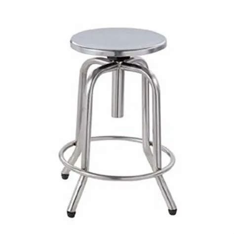 Silver SS316 Hospital Stool Chrome At Rs 2500 In Ahmedabad ID