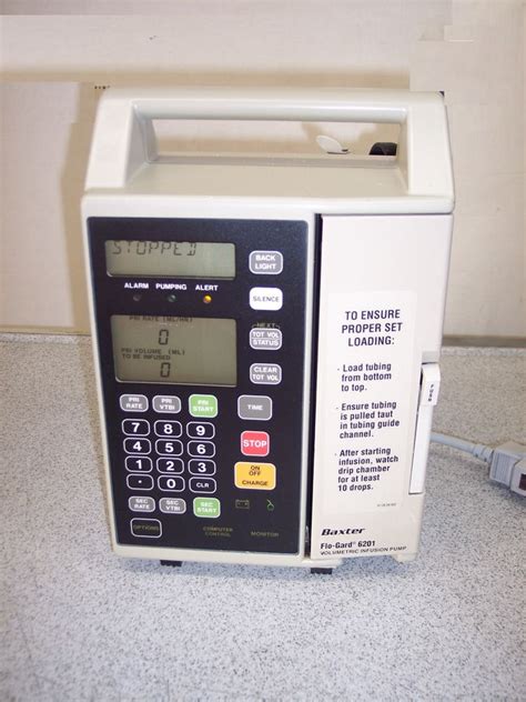 Baxter Flo Gard Volumetric Infusion Pump