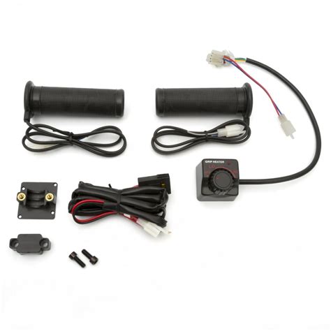 Kimpex Handlebar Grip Heater Kit Warmer With Dimmer Switch 13 5 Volt Black 165137