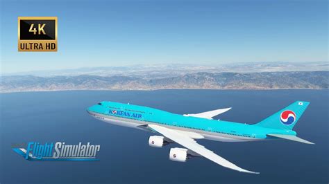 Microsoft Flight Simulator Korean Air Full Flight Klax To San