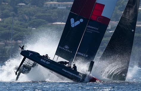 United States capsizes as SailGP teams push final practice in Saint-Tropez