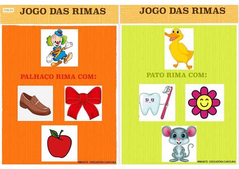 Educa O Inclusiva Para Todos Jogo Das Rimas