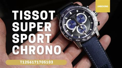 TISSOT SUPERSPORT CHRONO T1256171705103 YouTube