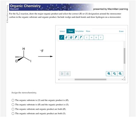 Solved For The SN2 Reaction Draw The Major Organic Product Chegg