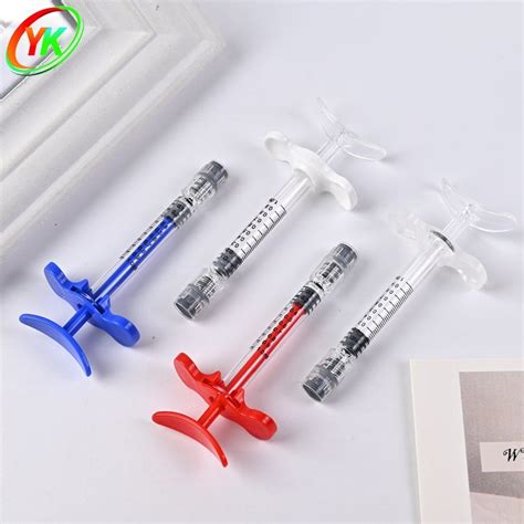 Sterile Ml Long Luer Lock Glass Syringe With Custom Backstop China