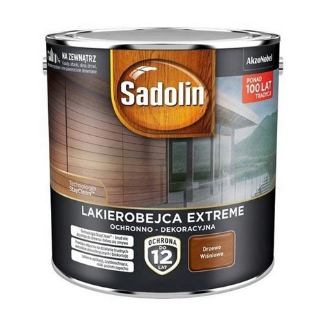 Sadolin Extreme Lakierobejca L Drzewo Wi Niowe Do Drewna