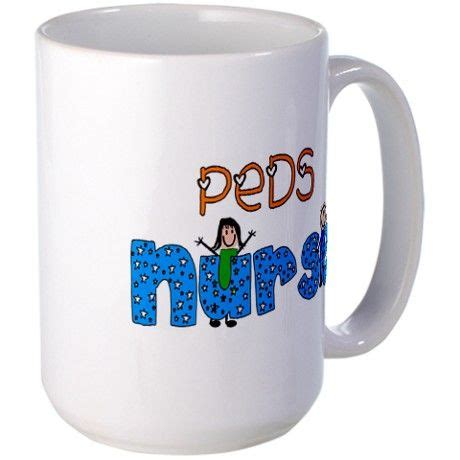 PEDS NURSE 15 Oz Ceramic Large Mug Pediatrics NICU PICU Large Mug