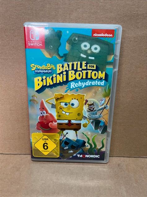 Spongebob Schwammkopf Battle For Bikini Bottom Nintendo Switch In Hemelingen Hastedt