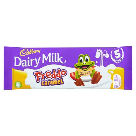 Cadbury Dairy Milk Freddo Caramel Chocolate Bar 5 Pack 97 5g