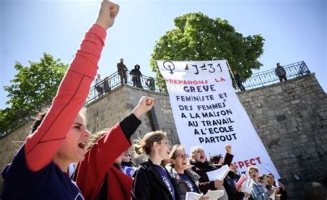 Swiss Women Stage Natl Strike For Equality