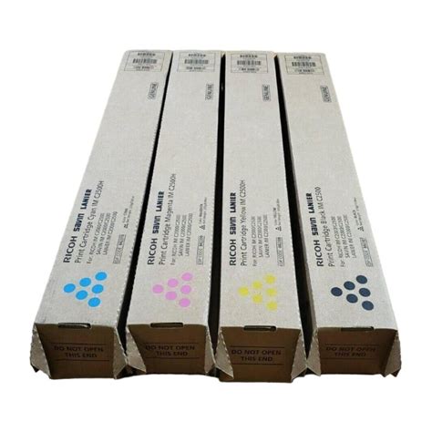 Toner Ricoh IM C2000 IM C2500 Color Black Cyan Magenta Yellow Juego