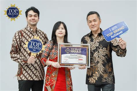 Fibrefirst Kembali Meraih Top Brand Award Marketing Co Id