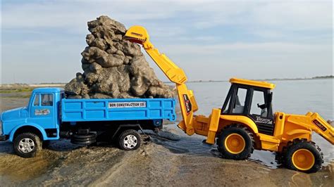 Mini Dumper Track Gari Loading Best Jcb And Toy Tractor Loading 🚜🚛🥱