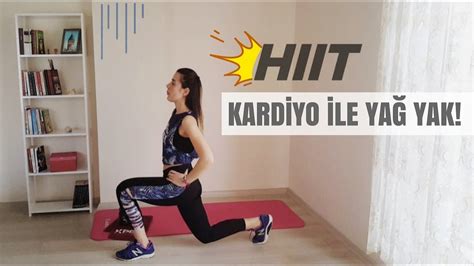 10 DAKİKADA 250 KALORİ YAK EVDE HIIT KARDİYO YouTube