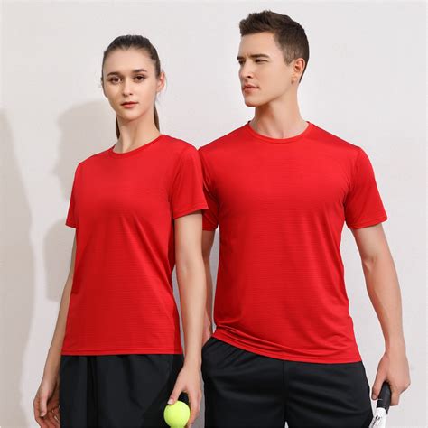 Summer Short Sleeve Sports T Shirt Design Logo Fitness Breathable Quick