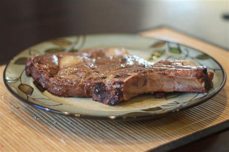 Grilled Butter Basted Ribeye Steak - The Little Chef