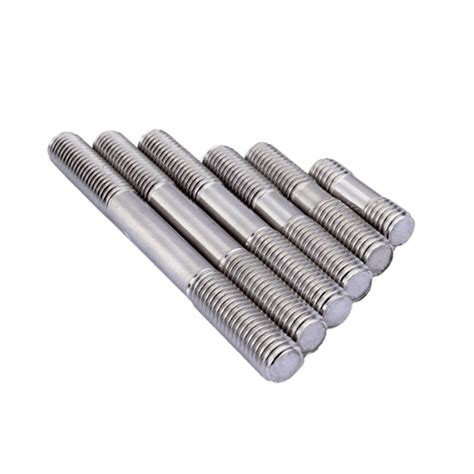 Threaded On Double End Stainless Steel Studs Dr Fastener